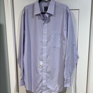 Brooks Brothers purple and white  Dress Shirt